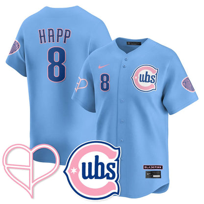 Chicago Cubs BLΛƆKPIИK 2025 Limited Jersey - All Stitched