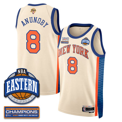 NYK 2026 NBA Eastern Conference Champions City Connect Jersey - Stitched