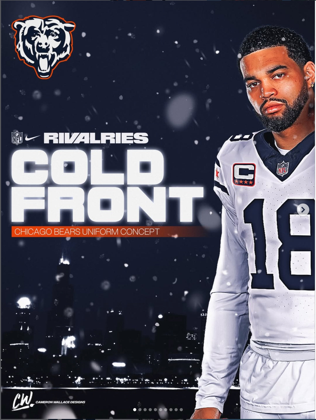 CHI Fangear Cold Front Navy Edition - Stitched (3)