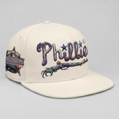 Philadelphia Phillies Nightmare Snapback Cap - Printed