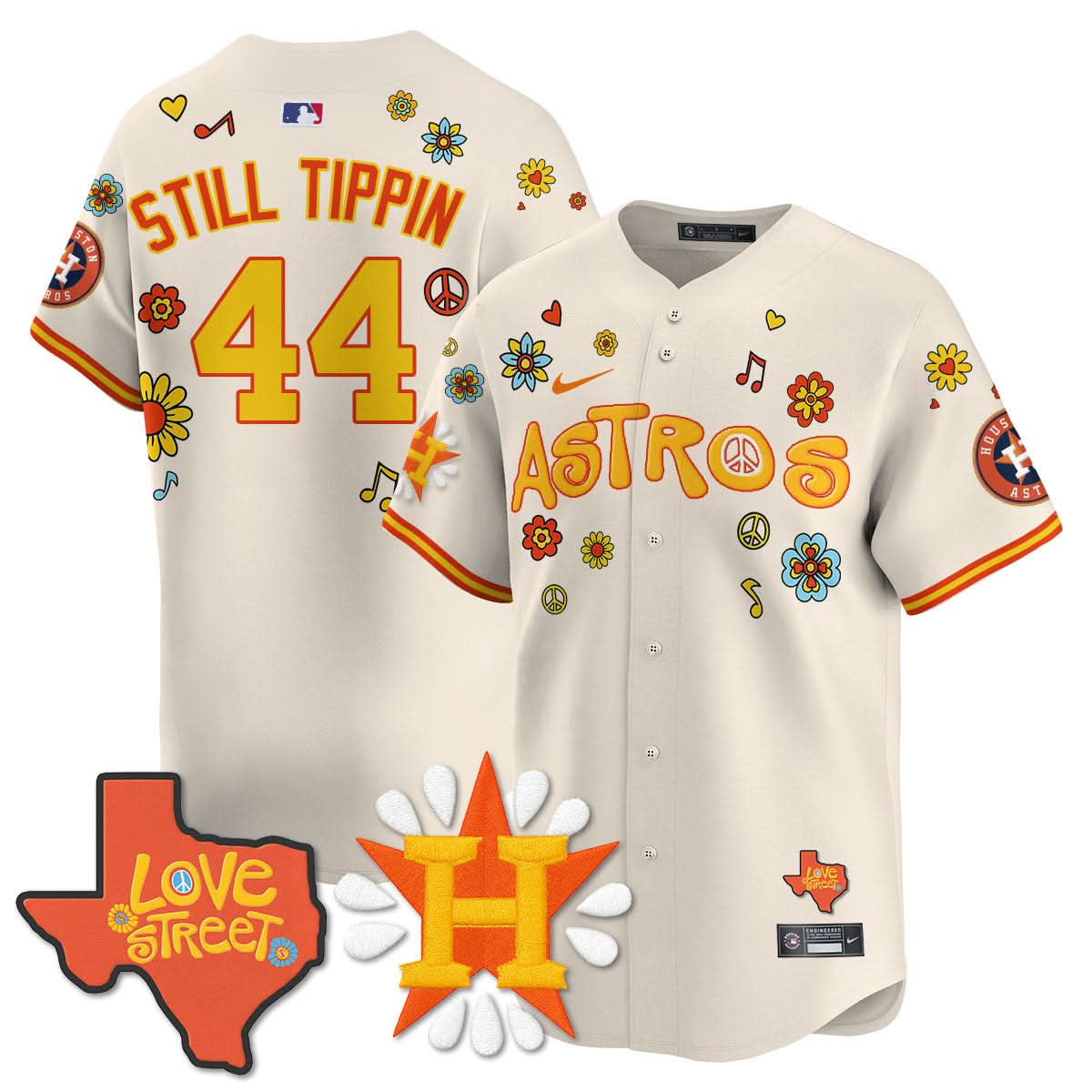 Houston Astros "Love Street" Limited Jersey - Stitched