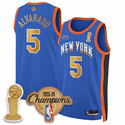 NYK Champions Night Vapor Jersey - Stitched N1
