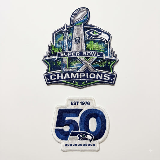 SEA S.Bowl LX Champions Patch - Stitched