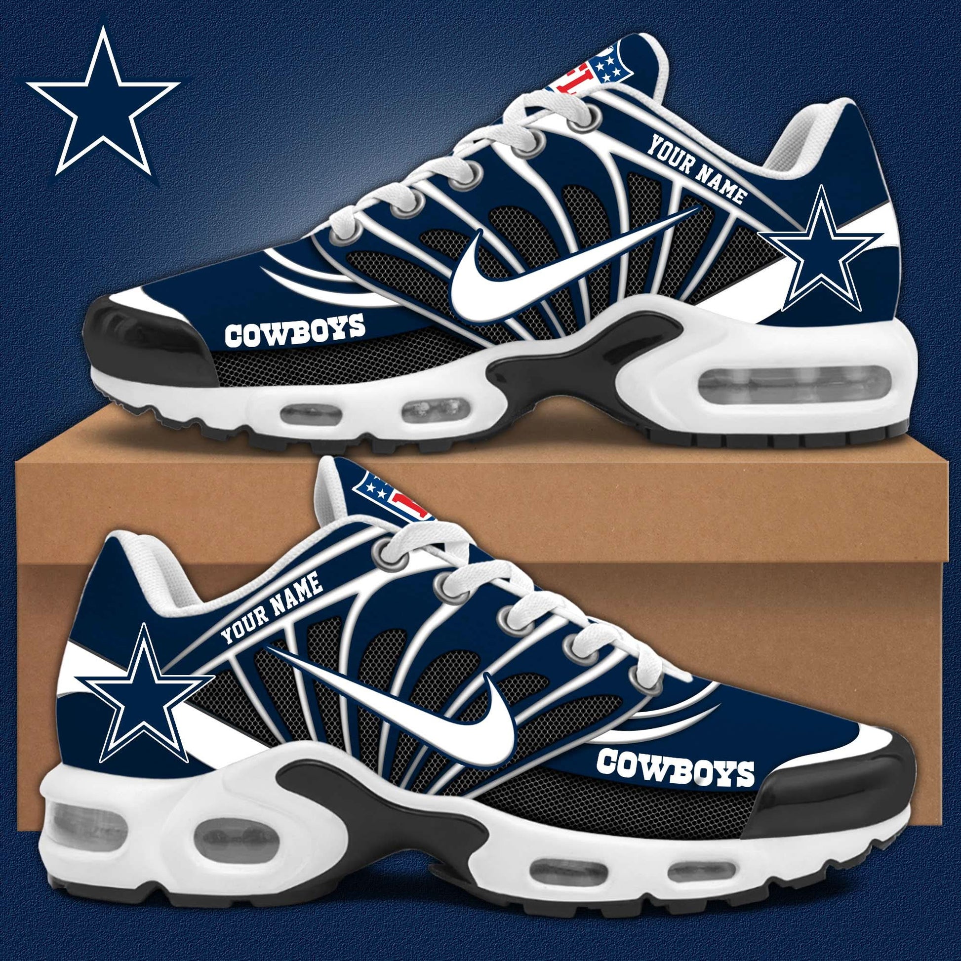 Dallas Cowboys Personalized Shoes Limited Edition