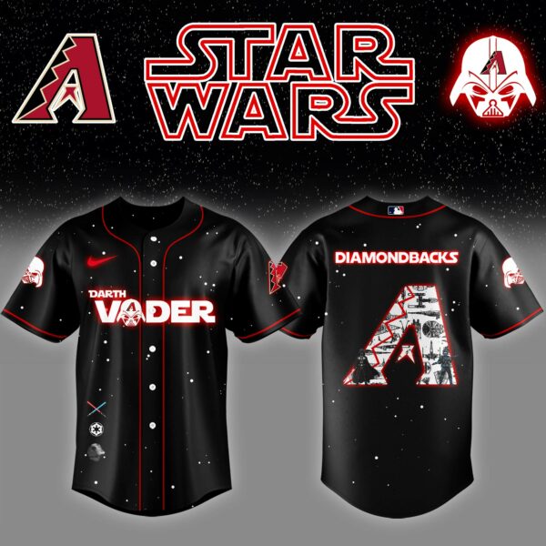 Arizona Diamondbacks x Stars Wars Darth Vader Night Baseball Jersey Editions Limited v2