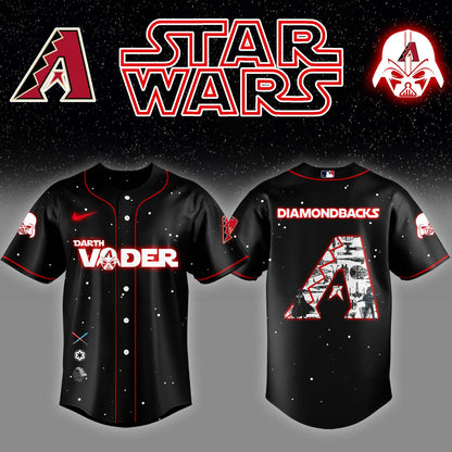 Arizona Diamondbacks x Stars Wars Darth Vader Night Baseball Jersey Editions Limited v2