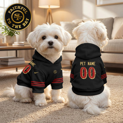 San Fransisco 49ers “Rivalries” Pet Hoodie