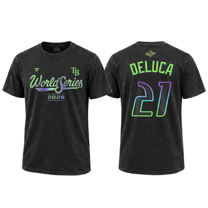 TBR American League Champions 2026 City Connect Edition Washed T-Shirt - Printed V9