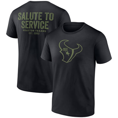 HOU x Salute To Service 2026 Edition Two Sides T-Shirt - Printed V3