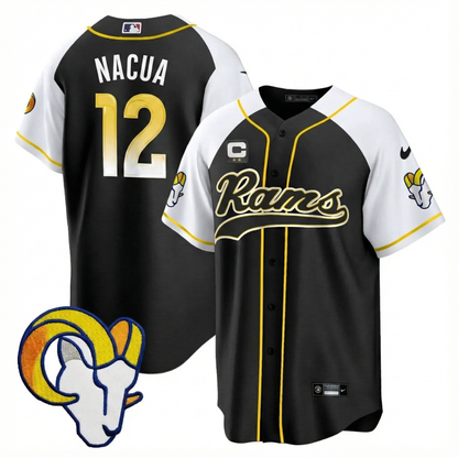 Rams Baseball Jersey - All Stitched