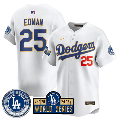 LAD World Series 2024 Jersey - All Stitched