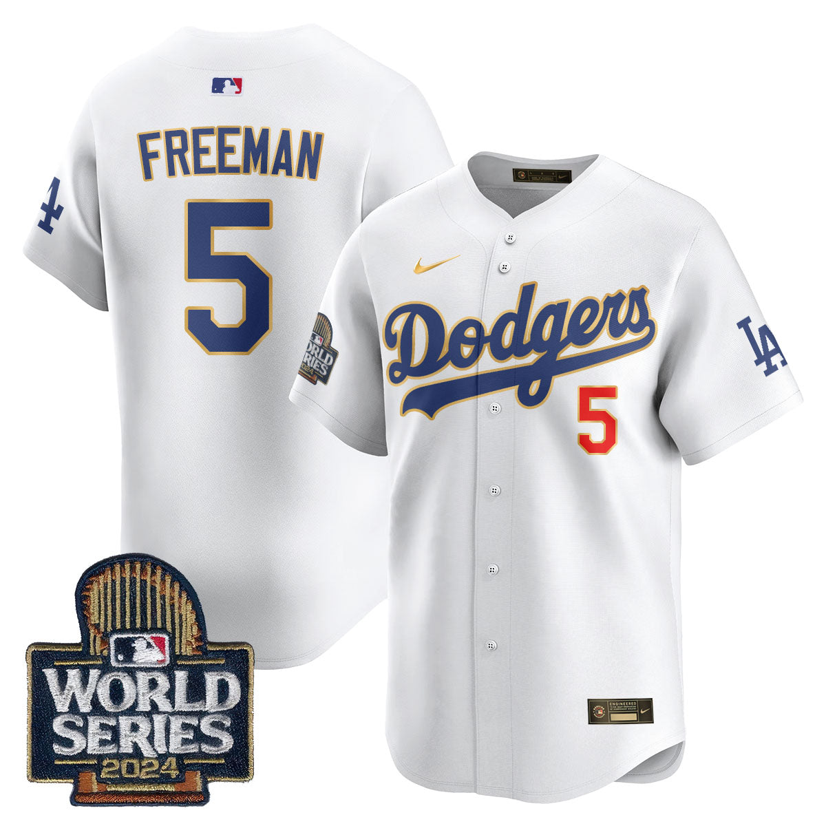 LAD World Series 2024 Jersey - All Stitched