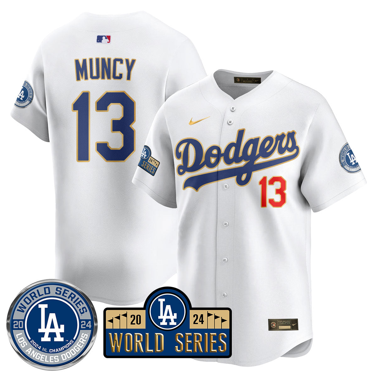 LAD World Series 2024 Jersey - All Stitched