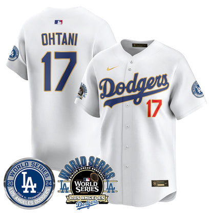 LAD World Series 2024 Jersey - All Stitched