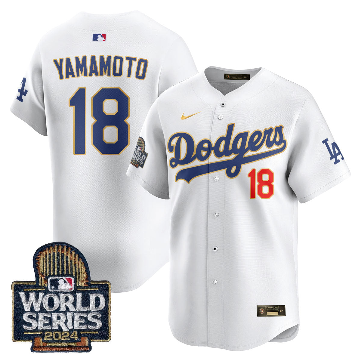 LAD World Series 2024 Jersey - All Stitched