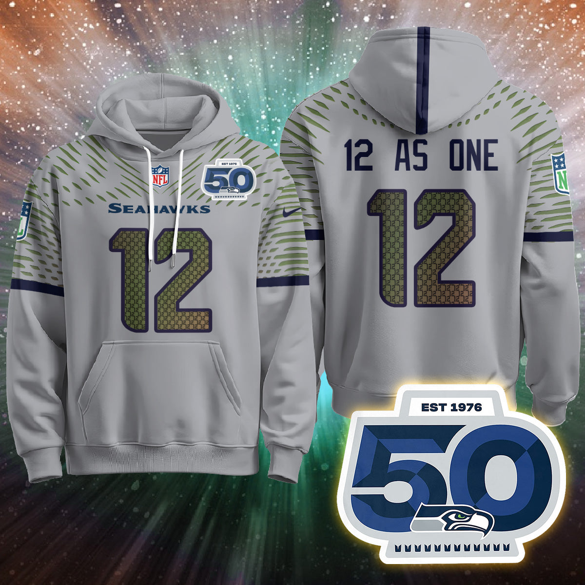 Seattle Seahawks Rivalries Vapor Limited Hoodie - Printed