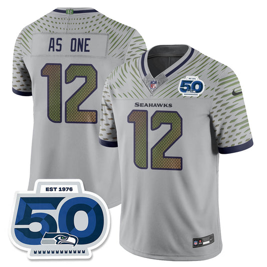 Seattle Seahawks New 2025 Rivalries Vapor Limited Jersey - All Stitched