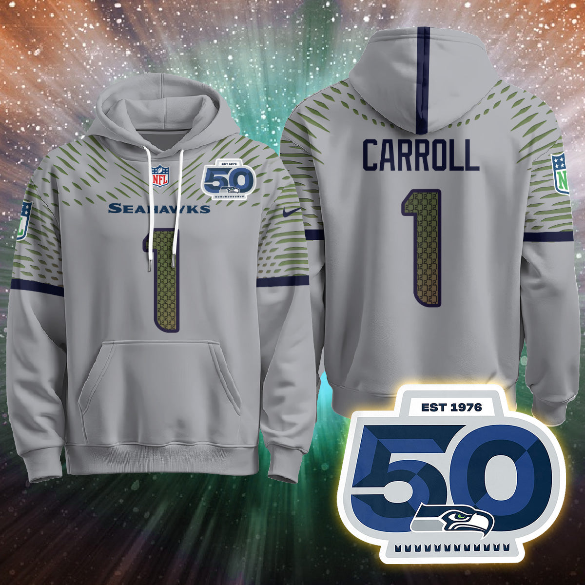Seattle Seahawks Rivalries Vapor Limited Hoodie - Printed