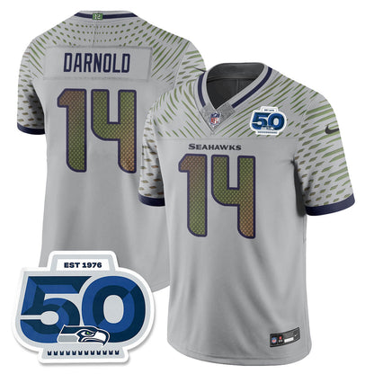 Seattle Seahawks New 2025 Rivalries Vapor Limited Jersey - All Stitched