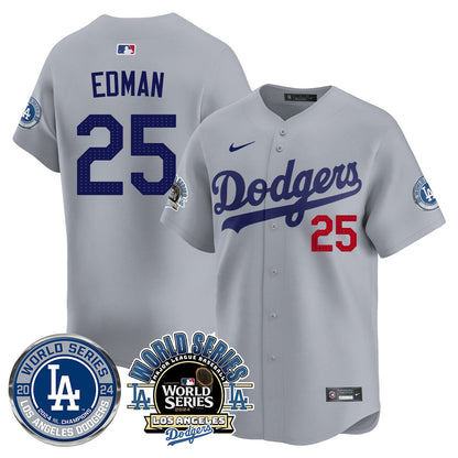 LAD World Series 2024 Jersey - All Stitched