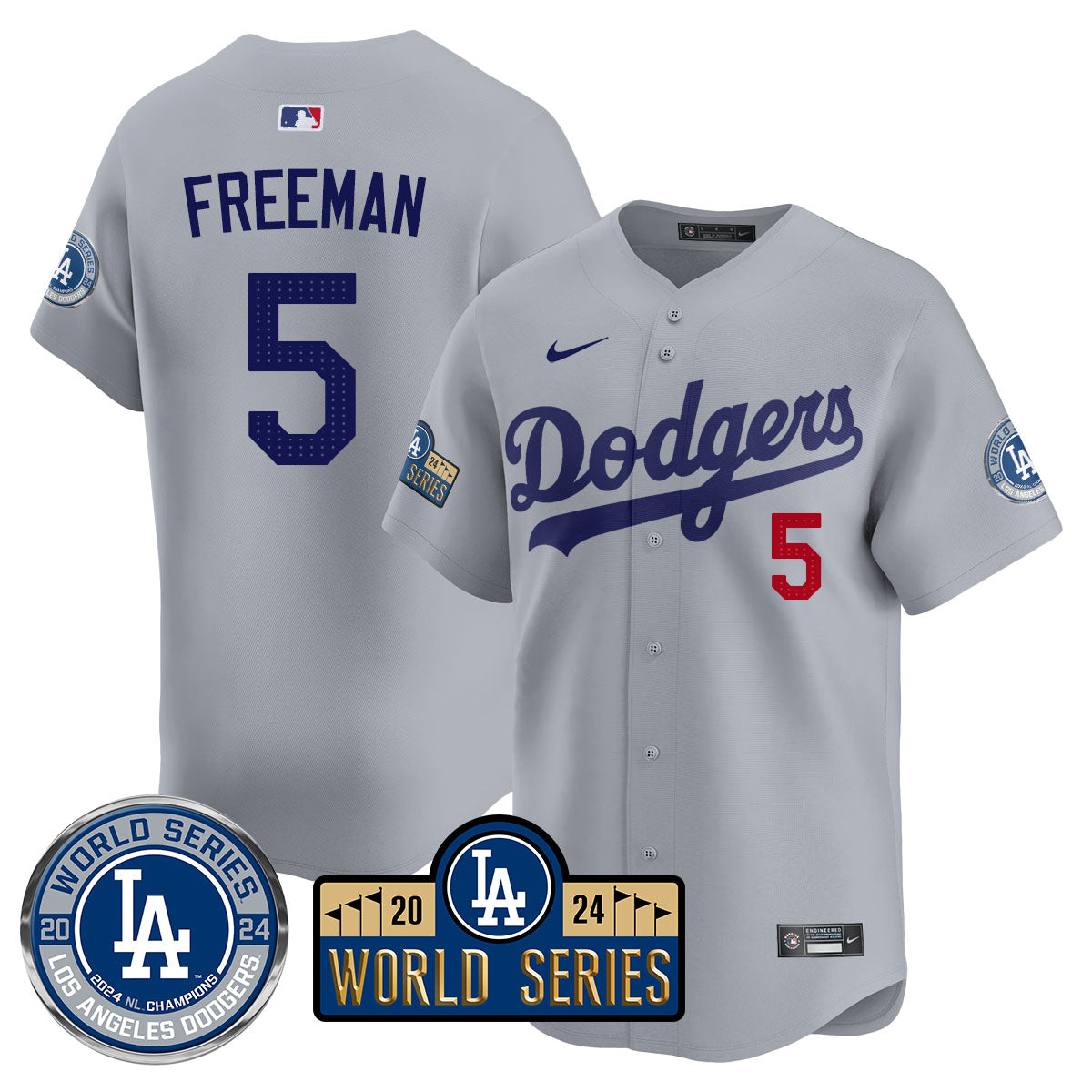 LAD World Series 2024 Jersey - All Stitched
