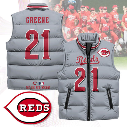 Cincinnati Reds Unisex Puffer Vest