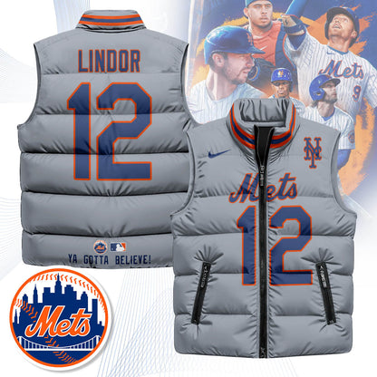 New York Mets Unisex Puffer Vest