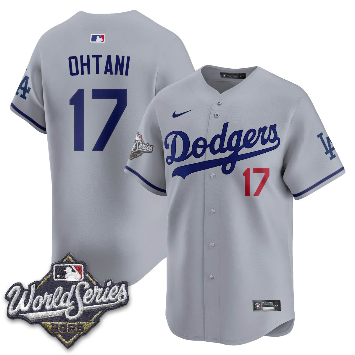 LAD 2025 World Series Jersey - All Stitched