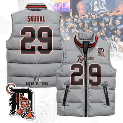 Detroit Tigers Unisex Puffer Vest