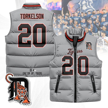 Detroit Tigers Unisex Puffer Vest