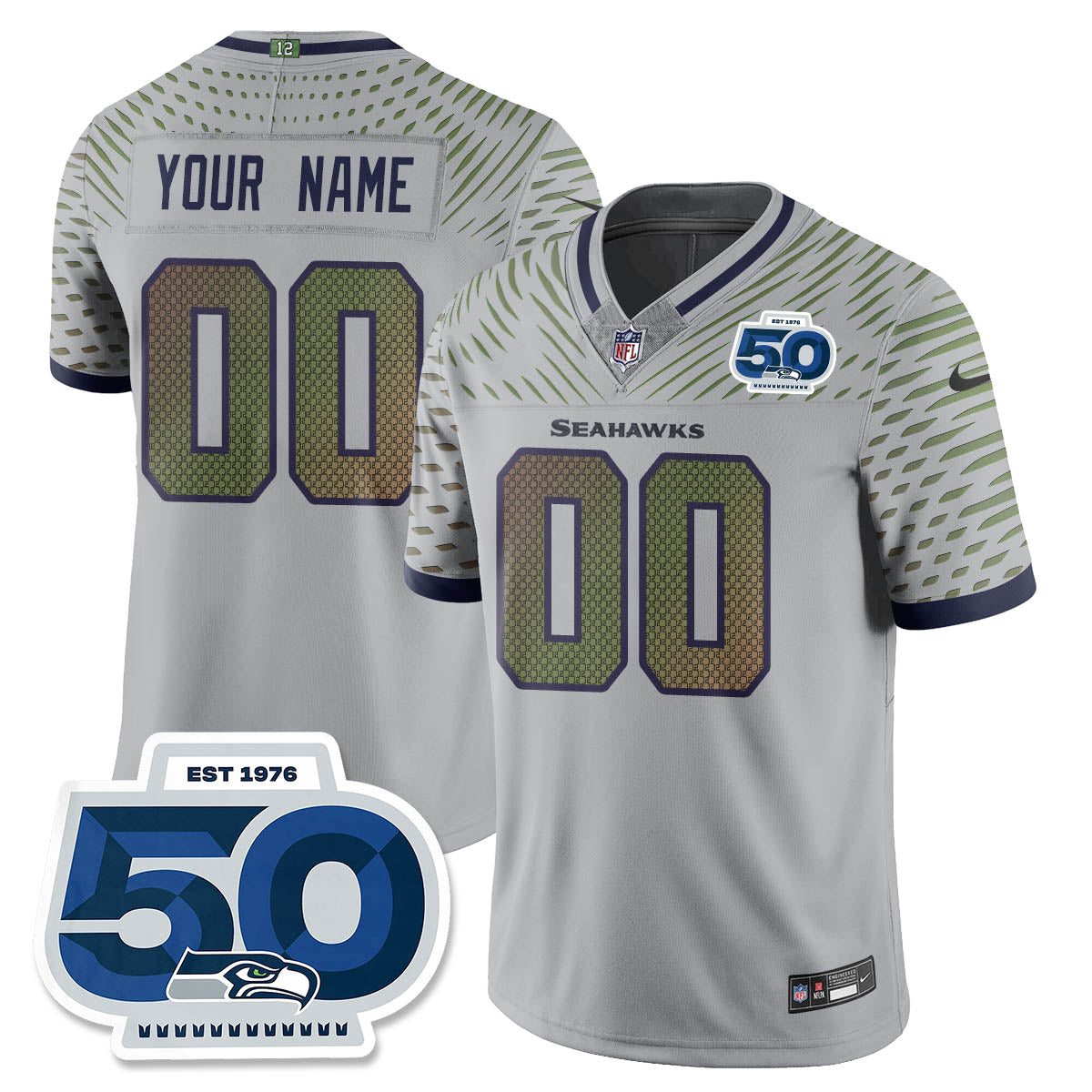 CustomSEA New 2025 Rivalries Vapor Limited Jersey - All Stitched