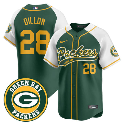 Green Bay Packers Limited Baseball Jersey - All Stitched