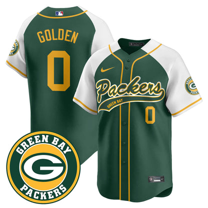 Green Bay Packers Limited Baseball Jersey - All Stitched