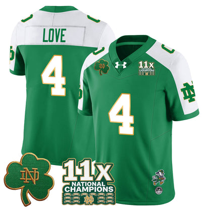 ND 11x-Time National Champions Vapor Limited Jersey - All Stitched