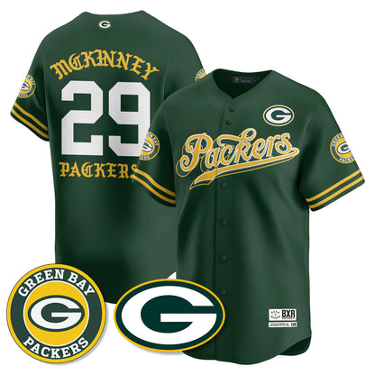 GB Born x Raised Baseball Jersey - All Stitched