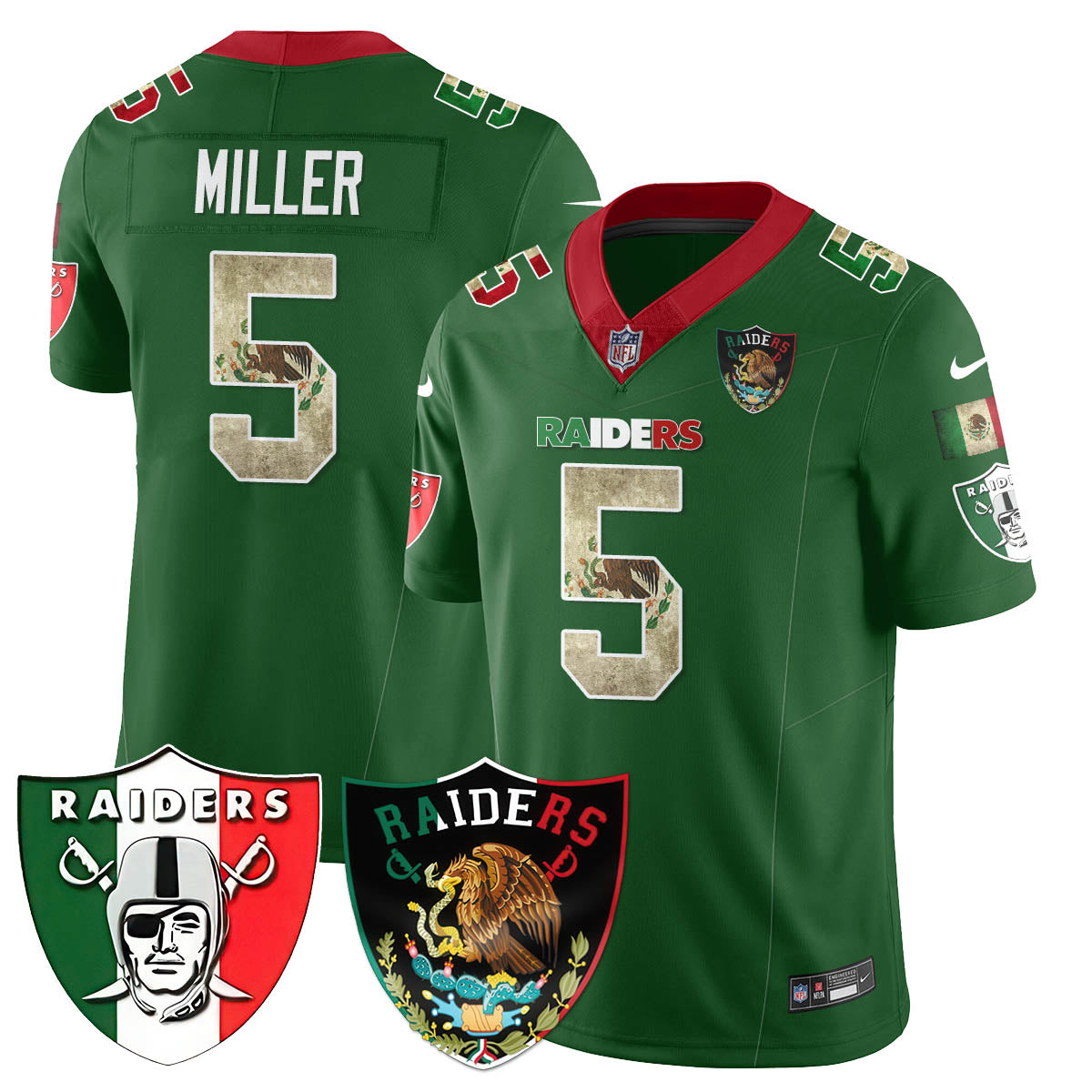 LVR Mexico Vapor Limited Jersey - All Stitched