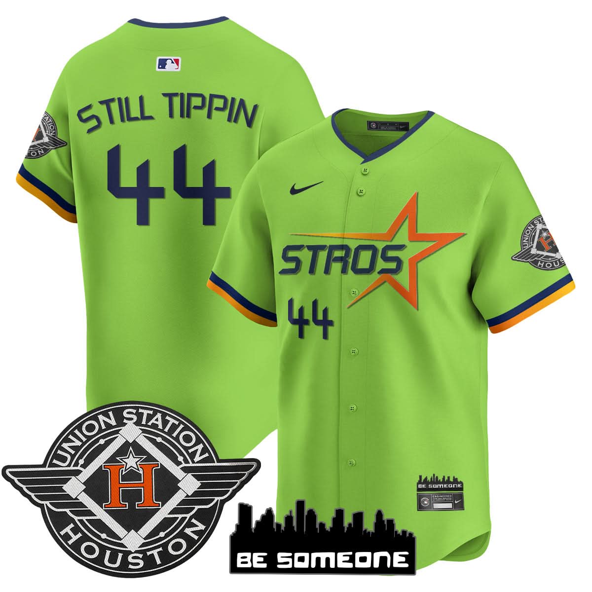 Houston Astros 2025 City Connect Vapor Premier Limited Jersey - All Stitched