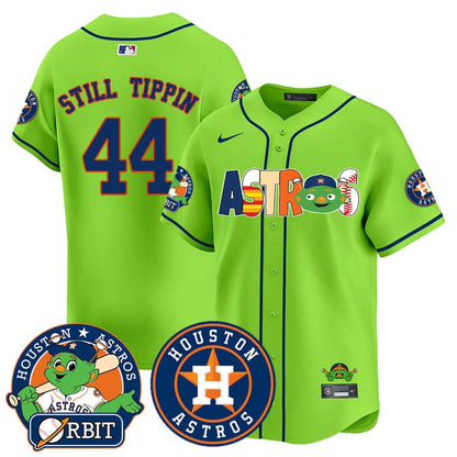 Houston Astros Orbit Vapor Premier Jersey - All Stitched