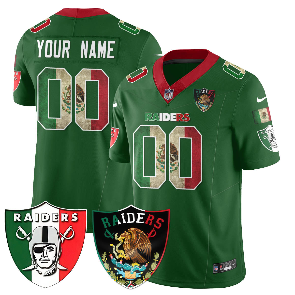 LVR Mexico Vapor Limited Jersey - All Stitched