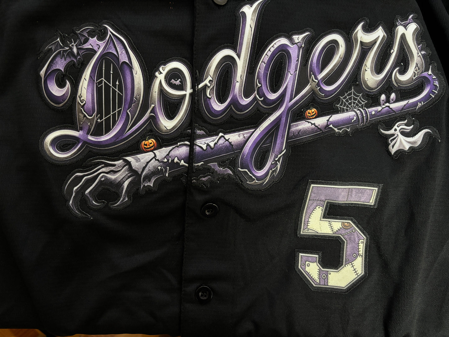 LAD Nightmare Edition Vapor Jersey - Stitched