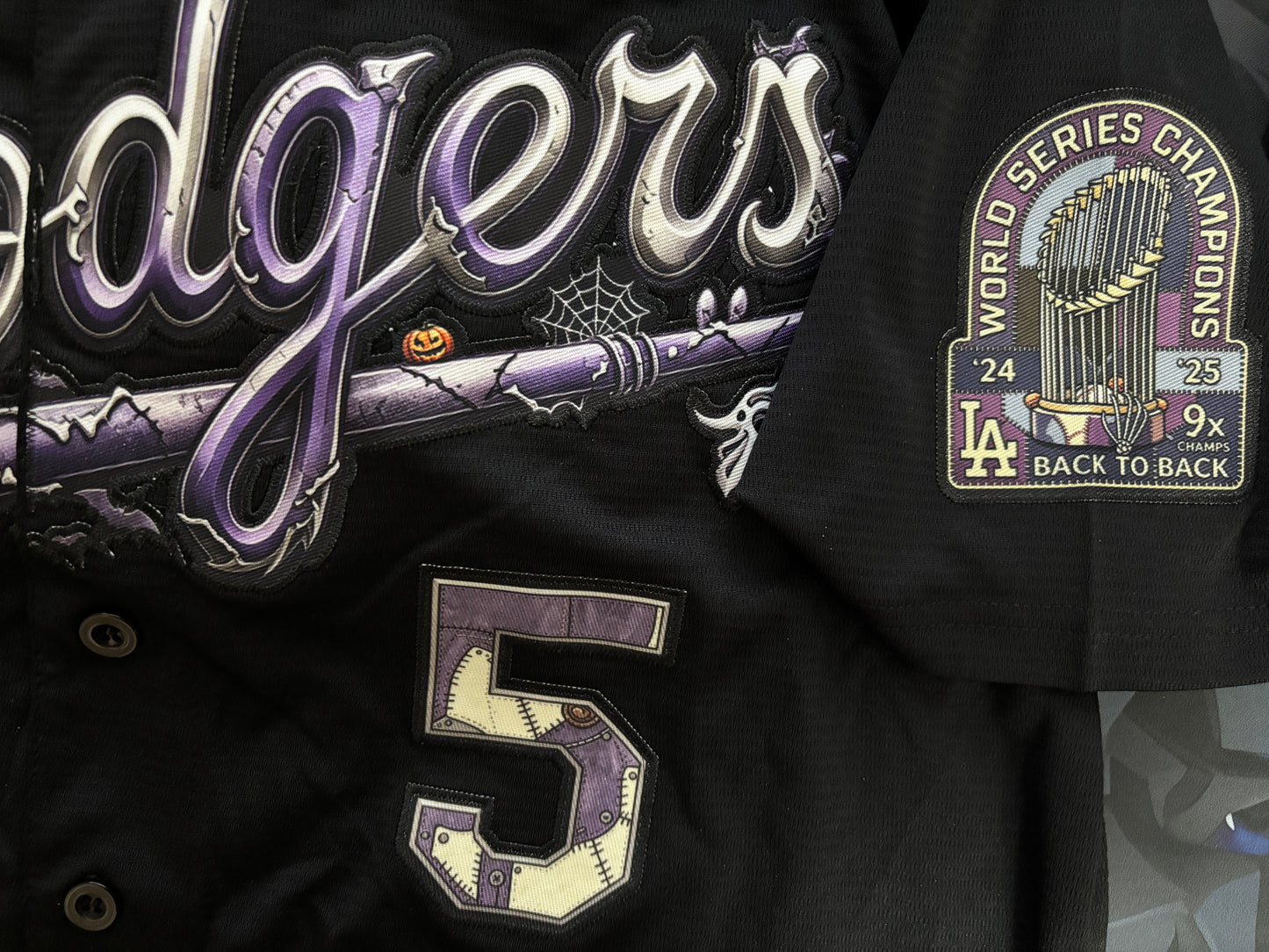 LAD Nightmare Edition Vapor Jersey - Stitched