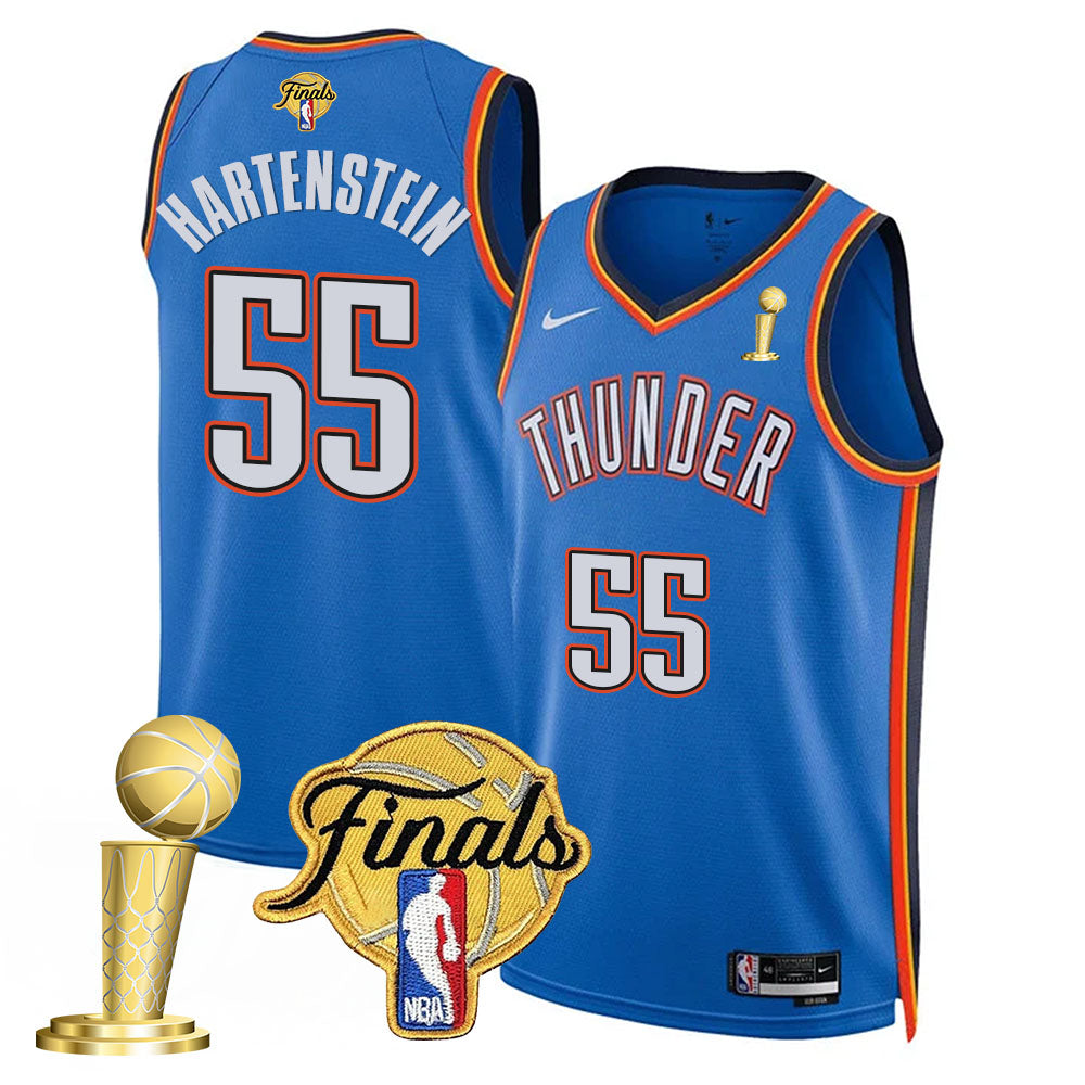 Oklahoma City Thunder 2024-25 Champions Jersey - All Stitched
