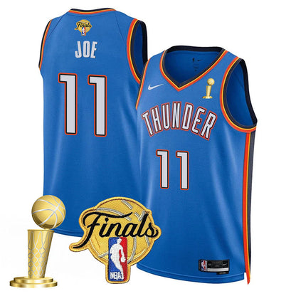 Oklahoma City Thunder 2024-25 Champions Jersey - All Stitched