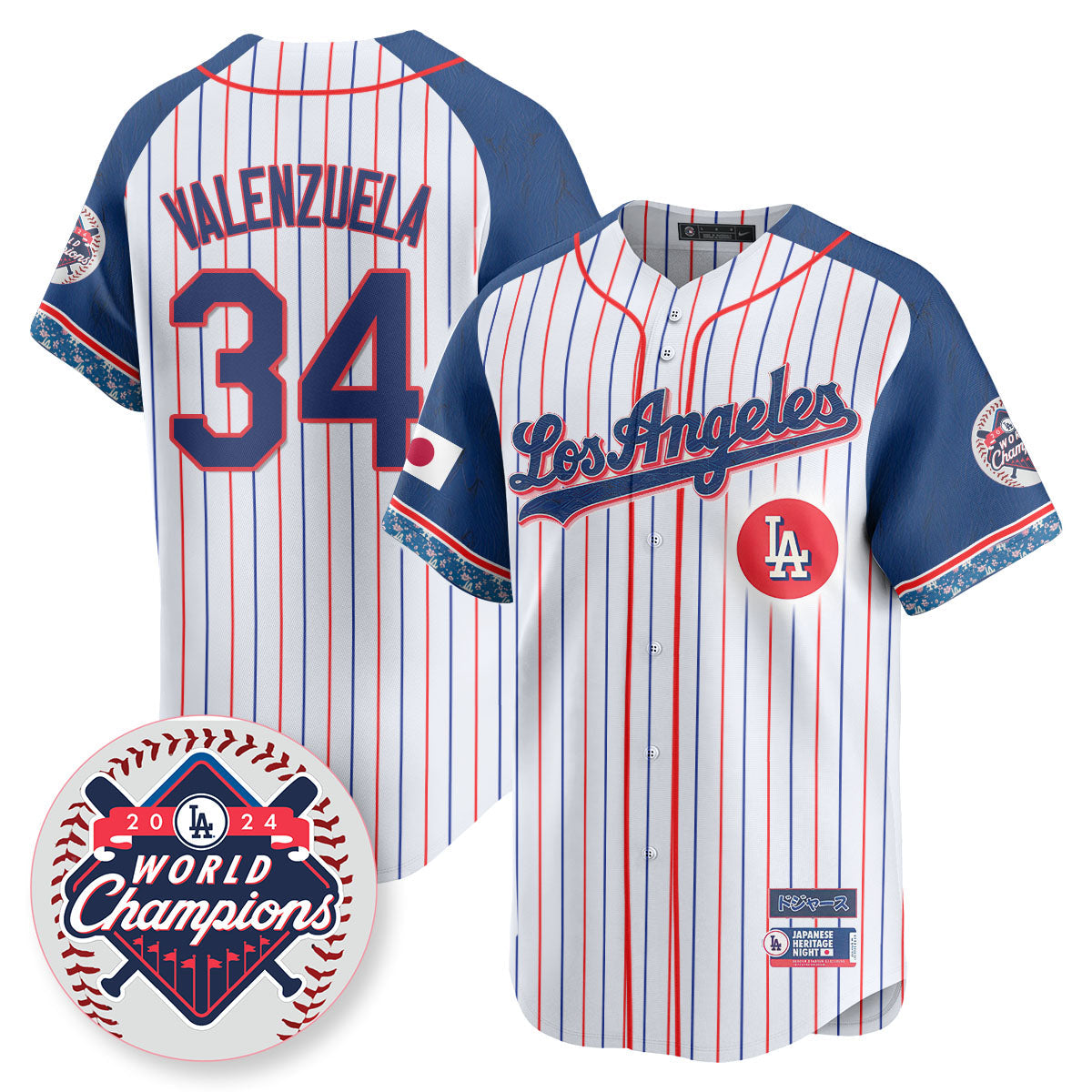 LAD Japanese Heritage Night Jersey - All Stitched