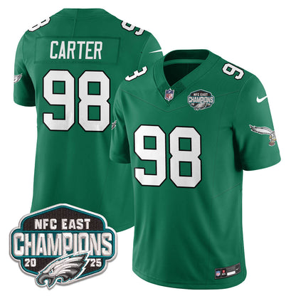 PHI NFC East Champions Vapor Limited Jersey - All Stitched