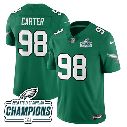 PHI NFC East Champions Vapor Limited Jersey - All Stitched