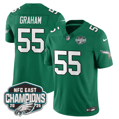 PHI NFC East Champions Vapor Limited Jersey - All Stitched