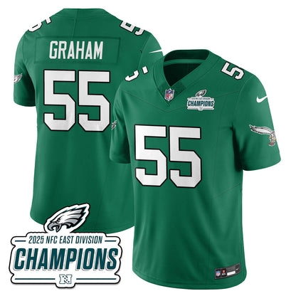 PHI NFC East Champions Vapor Limited Jersey - All Stitched