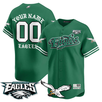 Custom PHI Born x Raised Baseball Jersey - All Stitched