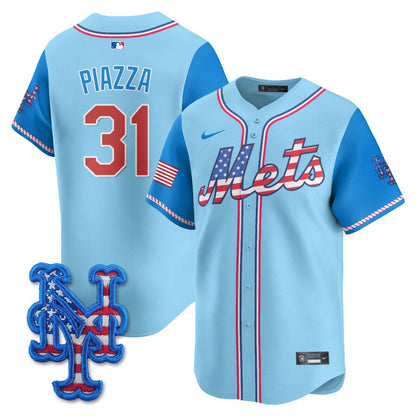 New York Mets 2025 Fourth of July Jersey - All Stitched